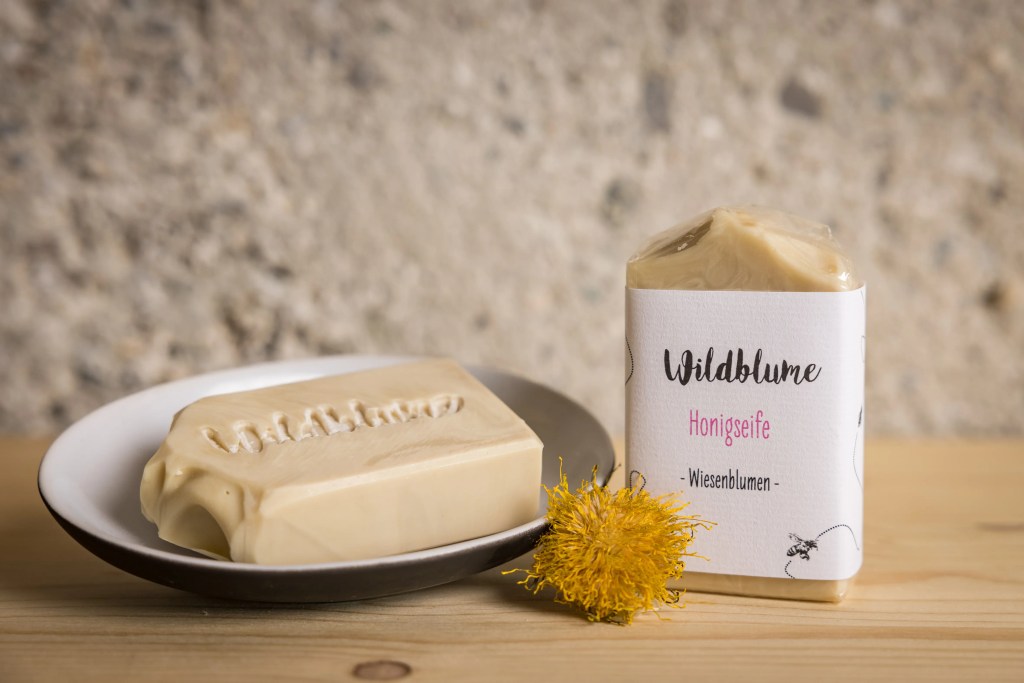 Wildblume Honigseife